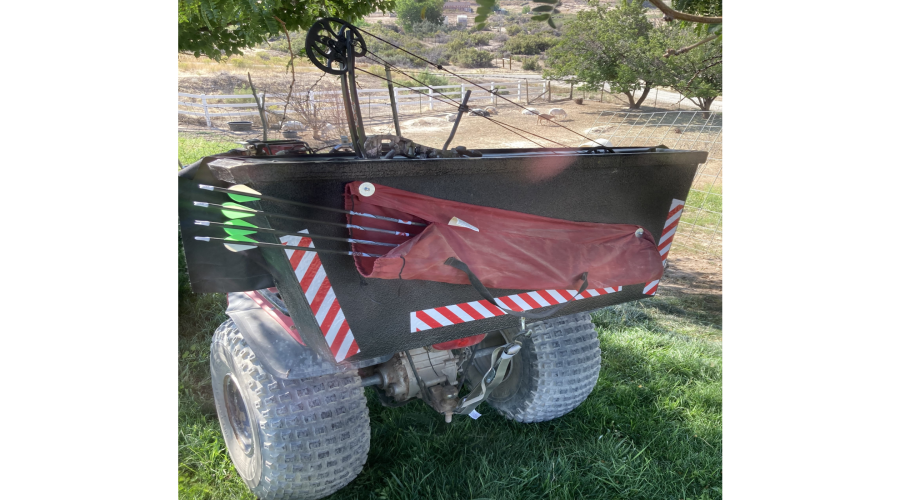 Quick Access ATV Mounted Bow Carrier  